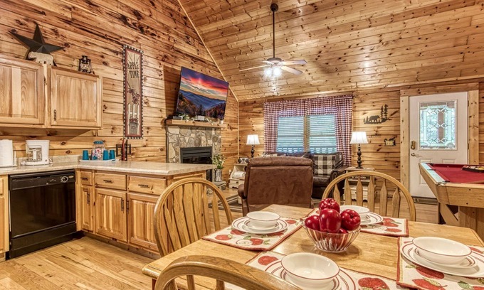 Sevierville Cabina | Little Slice Of Heaven -1br 1ba Close To Town And Resort Amenities 1 Bedroom Cabin by RedAwning