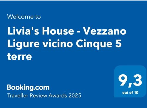 Vezzano Ligure Casa | Livia's House - Vezzano Ligure vicino Cinque 5 terre