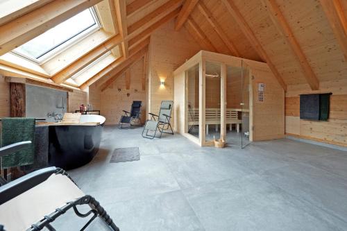 Wildgutach Chalet De Esquí | living TIMELESS- Haldenhof Loft, Luxus Schwarzwald-Retreat mit Sauna