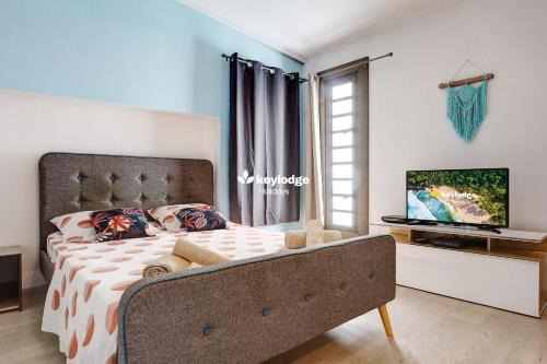 Saint-Pierre De La Reunion Apartamento | Liyann - T2 avec vue sur mer - Terre Sainte