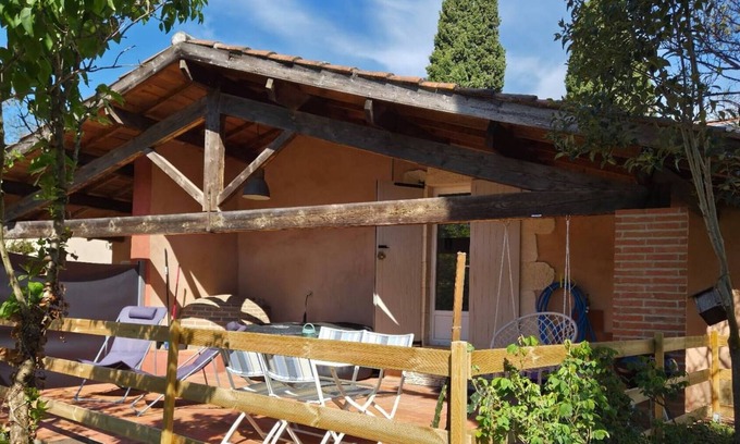 Gaillac Apartamento | "Lo Pitchoun" cottage in the heart of nature, with Jacuzzi