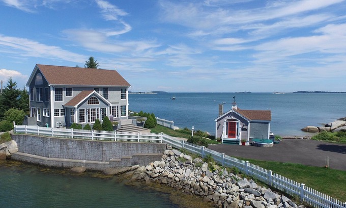 Spruce Head Casa | Desembarco de langosta - Spruce Head, Maine
