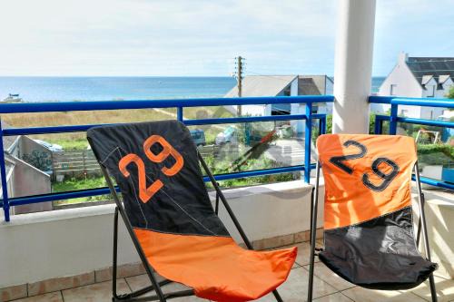 Treffiagat Apartamento | LocaLise - C02 - Vue mer - Balcon - Plage juste à côté - Centre et port à pied - Wifi inclus - Draps inclus - Animaux bienvenus