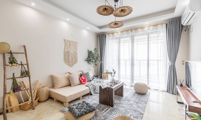 Xiangzhou District Apartamento | Locals Boutique Apartment WanzaiCEC No.5