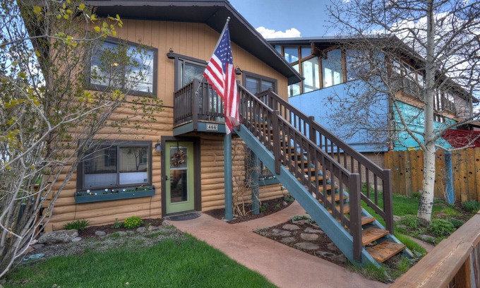 Creede Casa | Located in the Heart of Downtown Creede - Private Hot Tub - Outdoor Living