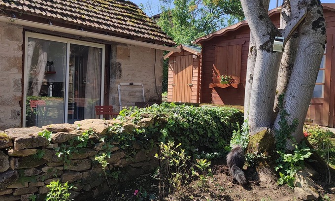 Autoire Chalet De Esquí | Location Atypique,20km de Rocamadour 10 kom de Padiracet vue sur Castelnau