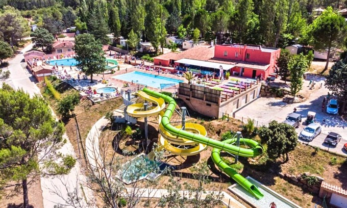 Villecroze Chalet De Esquí | Location Chalet - 5 Pers - 2 ch - Camping Cadenières - Proche Verdon