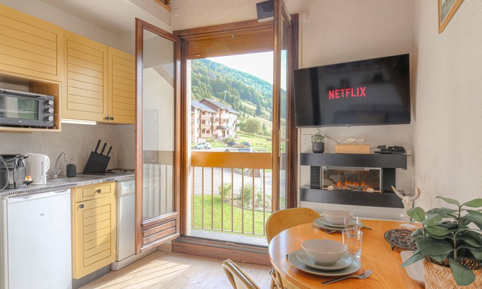 Lelex Apartamento | Location Studio Cosy au Pied des Pistes