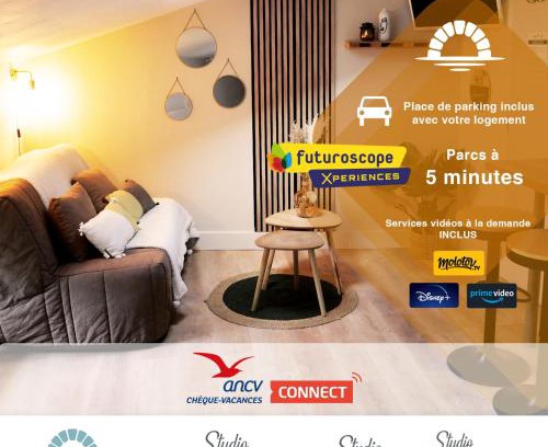 Chasseneuil-du-Poitou Apartamento | Locations du Grand Pont - Appart hôtel Poitiers - Futuroscope