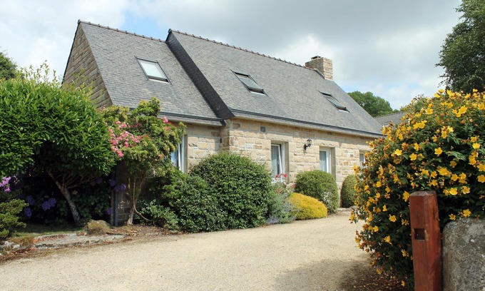 Locronan Casa | LOCRONAN - Hermosa casa, terraza y gran jardín - cerca del mar y vista a la bahía