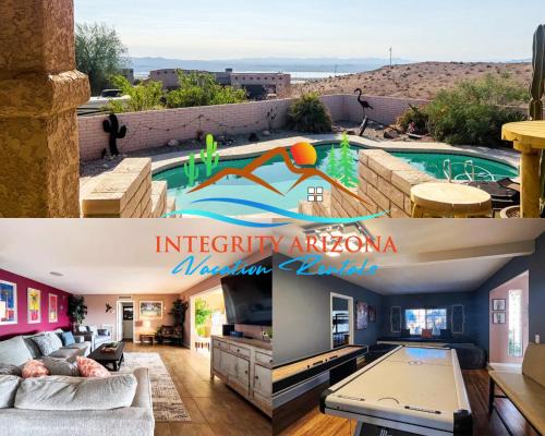 Lake Havasu City Casa | Lodestar Lake Livin 4-bedroom pool VIEWS