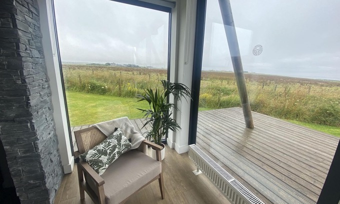 John O'Groats Cabaña | Lodge 20 - 3 camas con vistas al mar - un juan o'groat con capacidad para 6 personas en 3 habitaciones