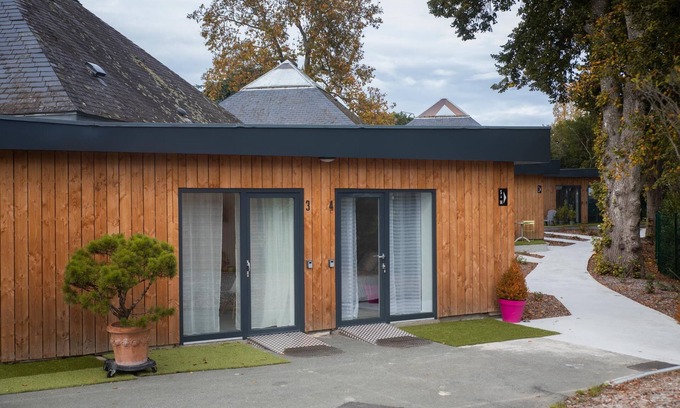 Bouchemaine Apartamento | Lodge-Baño con ducha-Vista al Jardín