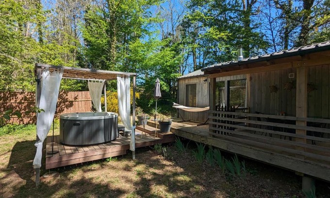 Biron Chalet De Esquí | Lodge Hérisson avec Spa privatif
