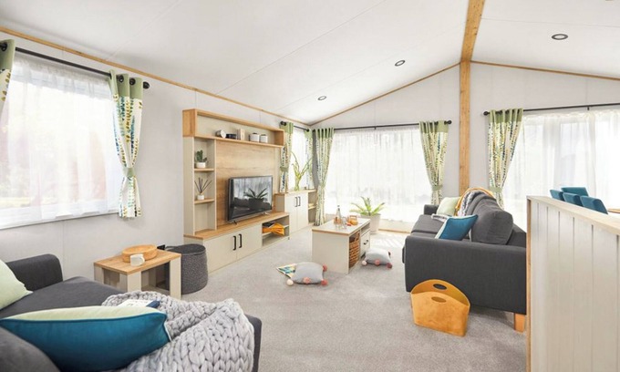 Aberystwyth Chalet De Esquí | Lodge Hot Tub 4 Bed No Pets