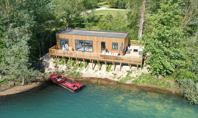 Gravon Cabaña | Lodge Utopie - At the water's edge - Domaine des Etangs de la Bassée
