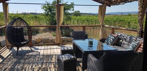 Saint-Genies-de-Fontedit Cabina | Lodges dans les vignes Domaine Terre des Mages