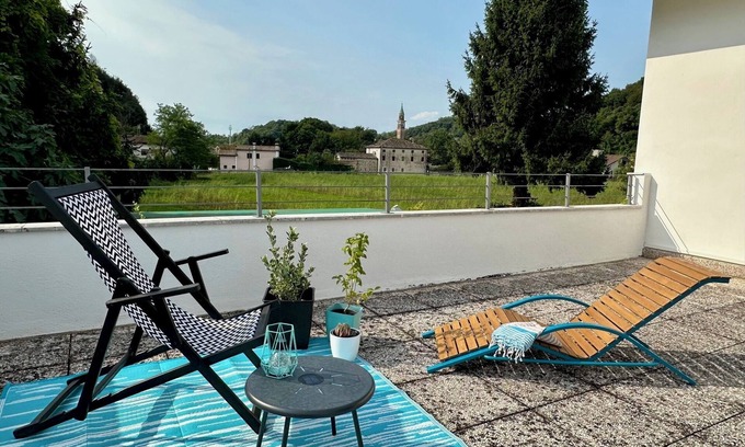 Liedolo Apartamento | Lodging Da Deki at the foot of Mount Grappa