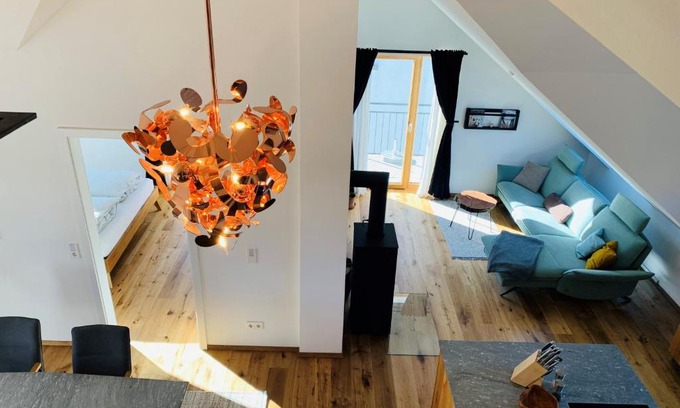 Heiligenberg Apartamento | Loft über dem Bodensee