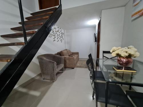Vila Regina Apartamento | Loft 15 no centro com 2 tv e ar cond