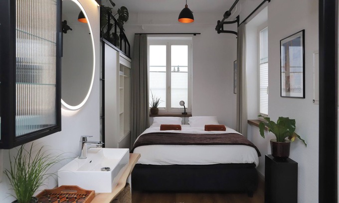 Boswil Apartamento | Loft apartment in industrial design, 43 m², high-quality furnishings, close to the train station