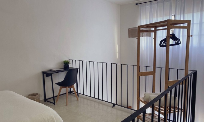 Chichen Itza - Valladolid Apartamento | Loft Casa Saramuyo 1 | AC | estacionamiento privado