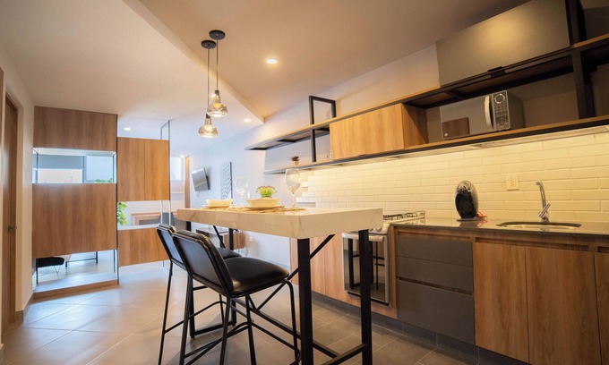 San Andrés Cholula Apartamento | Missum increíble loft equipado
