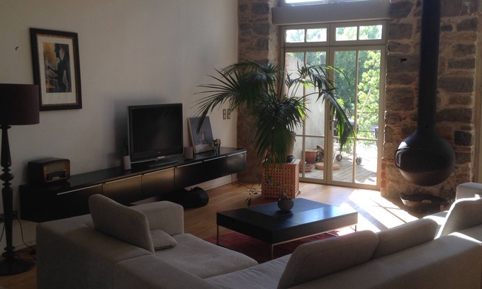 Saint-Bauzille-de-Putois Apartamento | Loft en antiguo molino a las puertas de los Cevennes