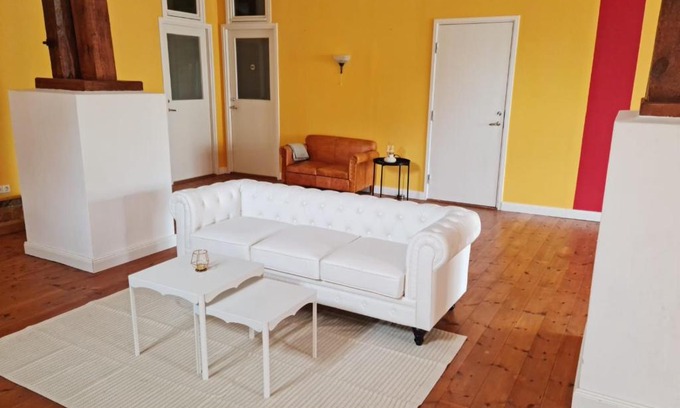 Wismar Apartamento | Loft in der Stadtmühle, die größte Fewo in Wismar