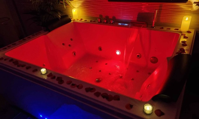 Saint-Leu-la-Foret Casa | Loft jacuzzi private garden Netflix Wifi 20 minutes from Paris Val d'Oise