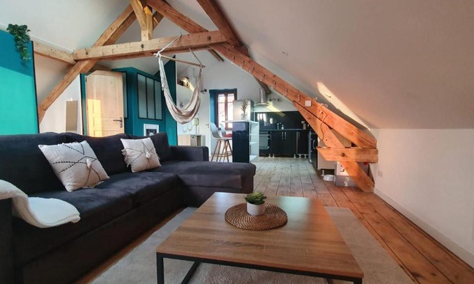 Maiche Apartamento | Loft lumineux et cosy avec grande terrasse