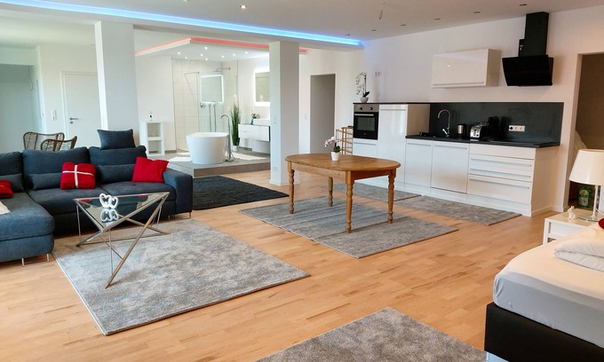 Winterstetten Apartamento | Loft-Lujoso-Baño Privado-Balcón-Urlaub im Allgäu