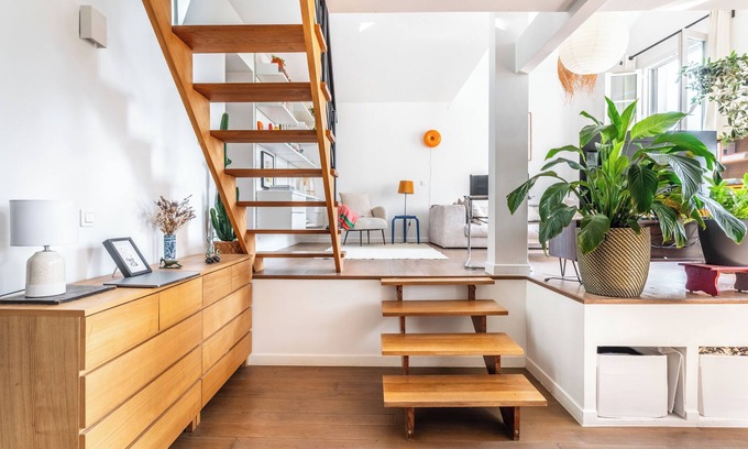 Ivry-port Casa | Loft Moderne et Lumineux à Ivry Idéal Pour Moyen Terme / Bail Mobilité
