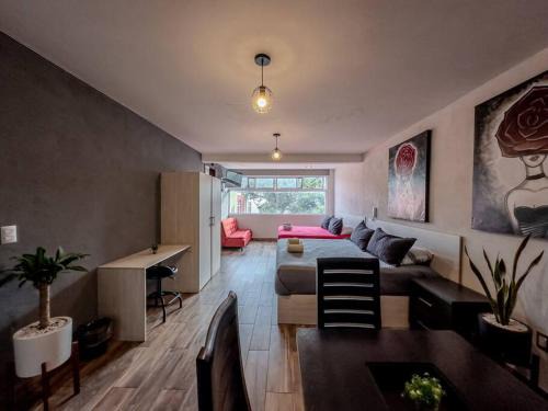 Morelia Apartamento | Loft moderno con dos camas king en Zona Boulevard