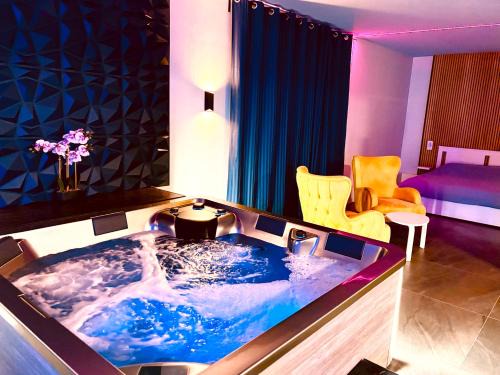 Entzheim Apartamento | Loft privatif avec Jacuzzi et sauna All in One