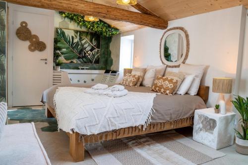 Saint-Salvayre Apartamento | Loft & Spa Scandinave Romantique, King Size, TV 65