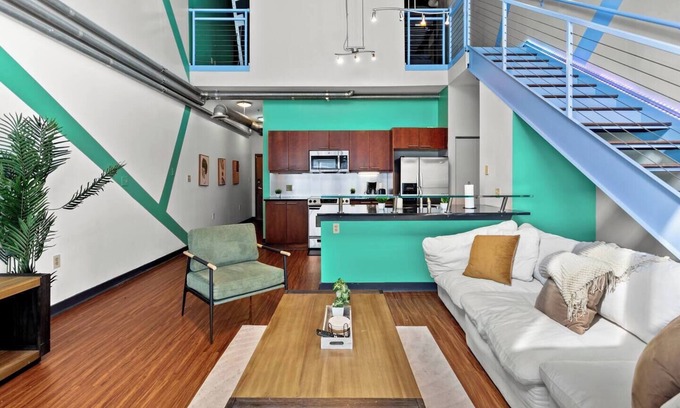 Atlantic Station Area Apartamento | Loft-Style 2BR near Midtown Atlanta