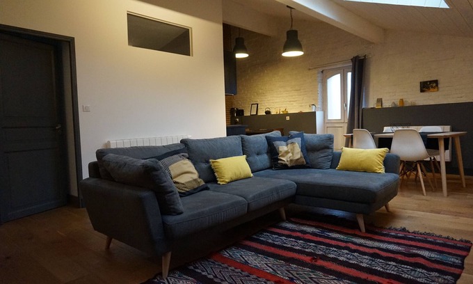 Beauzelle Apartamento | Loft-style apartment - 80m2, quiet, close to Airbus and MEETT