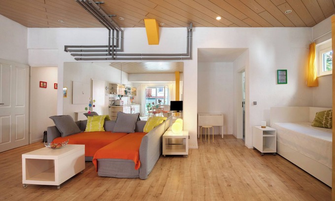 Neckarhausen Apartamento | Apartamento tipo loft en Nürtingen con balcón y cerca del Neckar