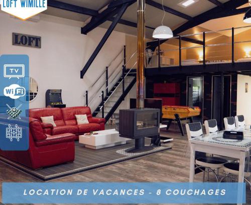 Wimille Casa | Loft Wimille, Proche de Nausicaa et des Plages, 8 couchages
