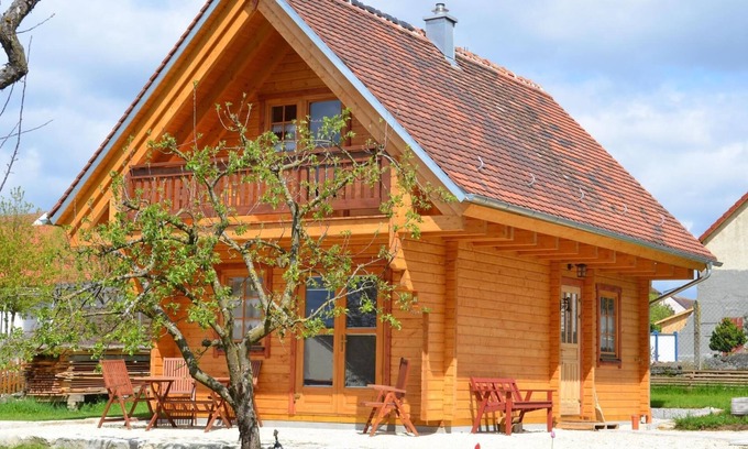 Adelschlag Casa | Cabina de registro en el parque natural de Altmühltal - huerto