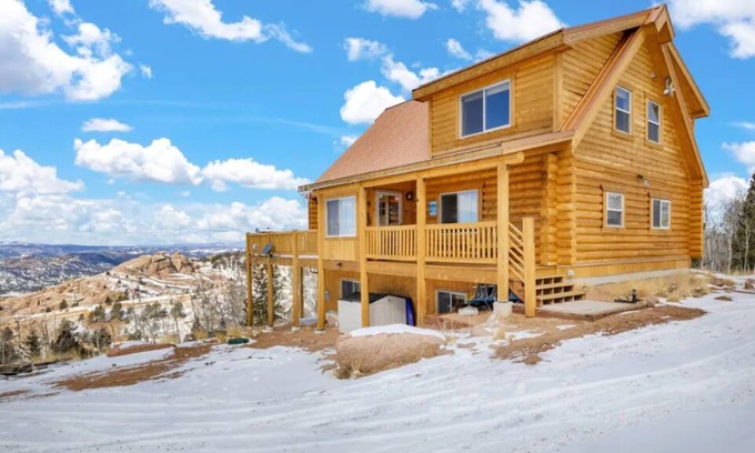 Cripple Creek Cabina | Log Cabin, Stunning Views & Hot Tub, Cripple Creek