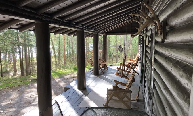 Gaylord Cabina | Cabaña de madera - Muy privada - Más de 300 pies frente al mar