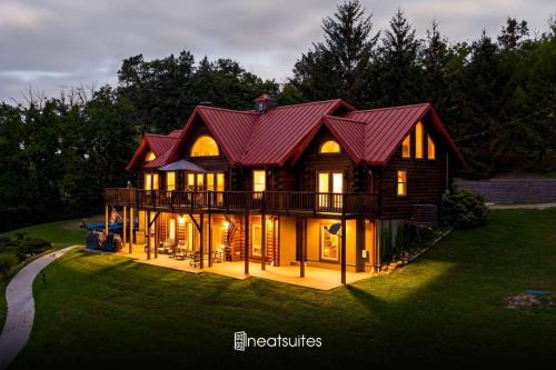 Dry Ridge Casa | Log Home on Williamstown Lake - Near Ark