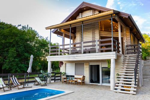 Brckovljani Villa | Log House