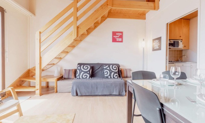 Randogne Apartamento | Logement Avec une vue Envoûtante sur la Vallée