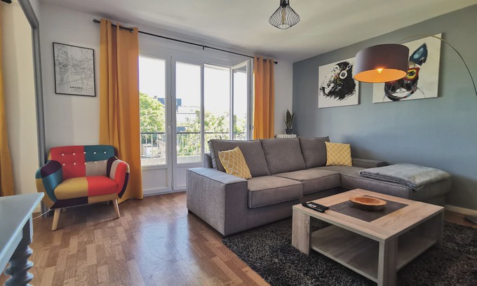 Angers Apartamento | Logement Confortable CHU, Quartier Doutre