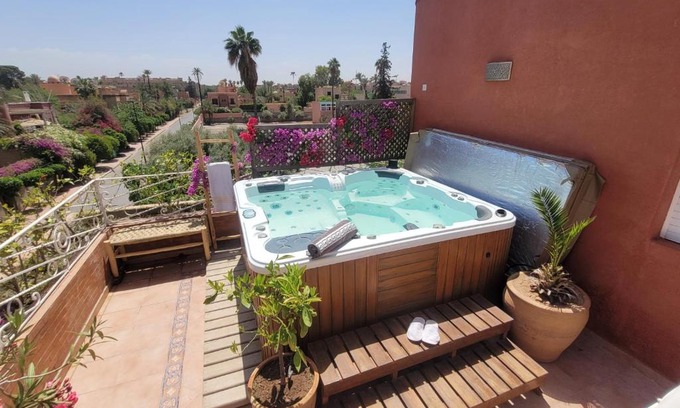 Semlalia Apartamento | Logement entier de 140 m² et jacuzzi privatif
