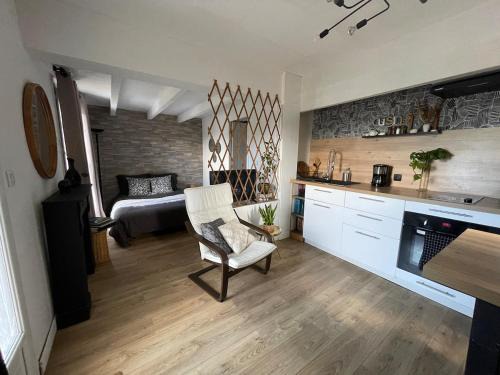 Puisserguier Apartamento | Logement Idéal pour un couple
