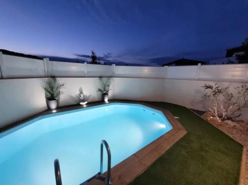 Juvignac Apartamento | Logement indépendant "Les Coquelicots", terrasse proche des plages et Montpellier